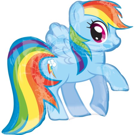 Balon foliowy My Little Pony Rainbow Dash