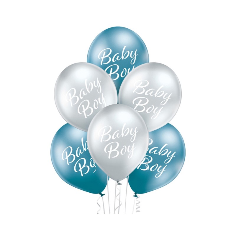 Balony 12"  Baby Boy 6 szt.