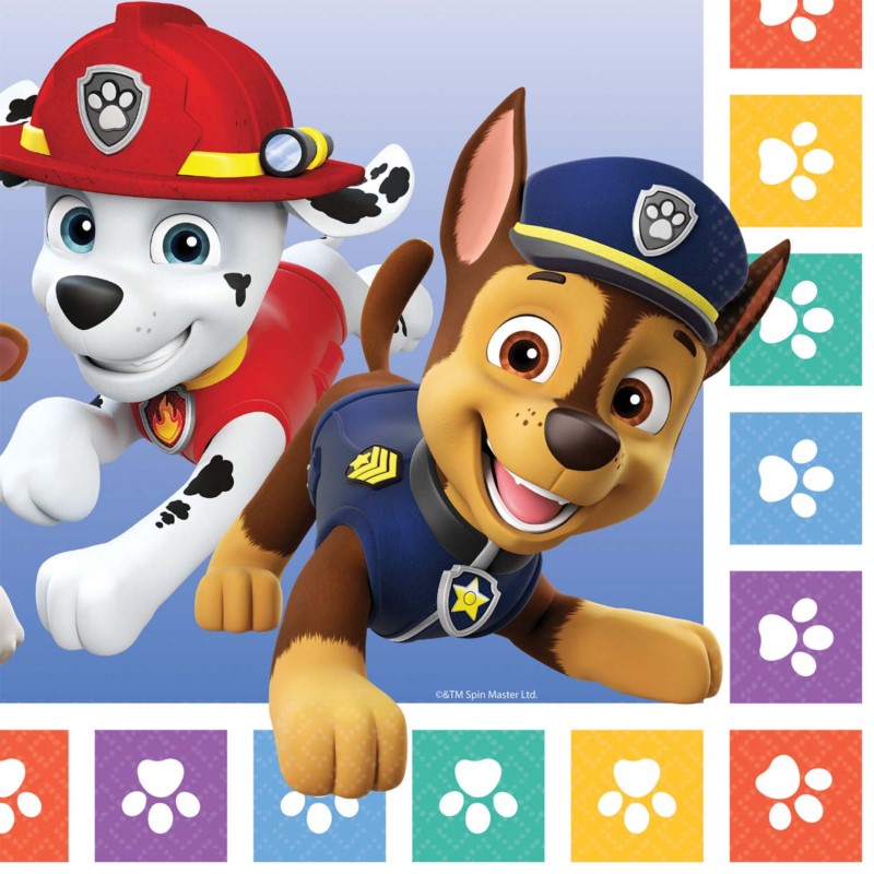 Serwetki Paw Patrol 33 x 33 cm / 16szt.