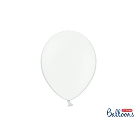 Balony Strong 27cm,Pastel Pure White