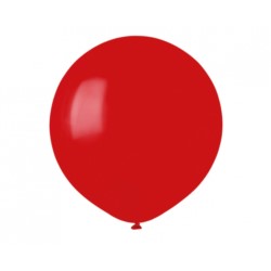 Balon G150 pastel - czerwony 45/50 szt.
