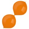 Balony lateksowe do girland pomarańczow 50szt 30cm