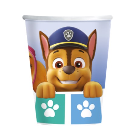 Kubki Paw Patrol papier 250 ml / 8szt.