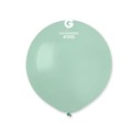 Balony G150 pastel 19 cali - turkusowo-zielony