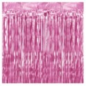 Kurtyna dekoracyjna 100x200 cm - różowa