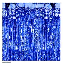 Kurtyna imprezowa ciemno niebieska 100 x 200 cm