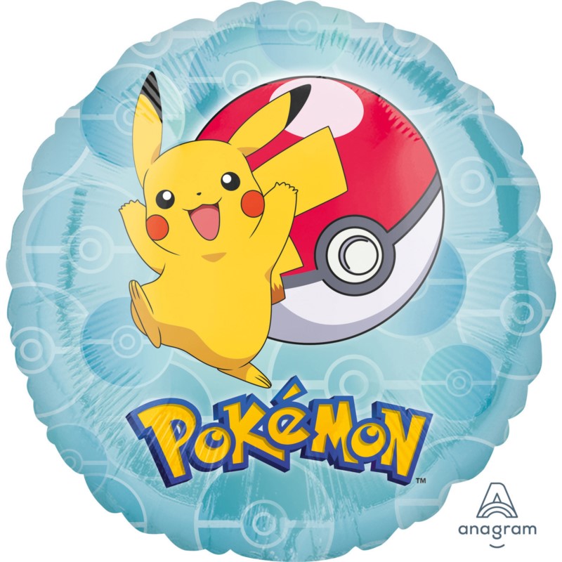 Balon foliowy Standard "Pokemon" 43cm