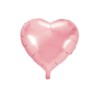 Balon foliowy Serce, 45cm, jasny róż 1 szt.