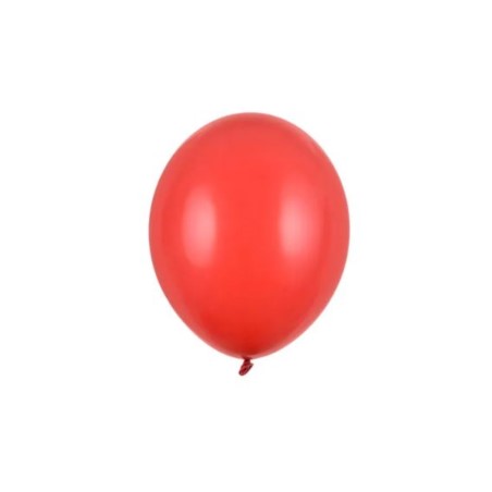 Balony Strong 12 cm, Pastel Poppy Red, 100 szt.