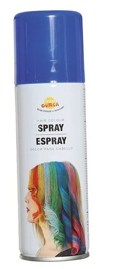 Spray do włosów koloryzujący- pniebieski, 125 ml
