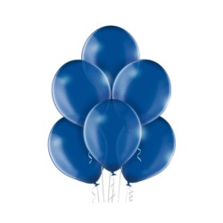 Balony przeźroczyste Niebieskie, 30 cm, 100 szt.