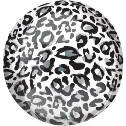 Balon foliowy Orbz  Leopard Print