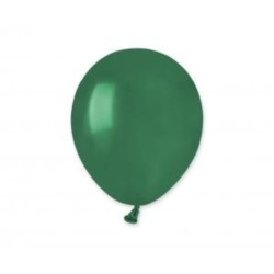 Balony A50 pastel 5" - zieleń butelkowa 104/100szt