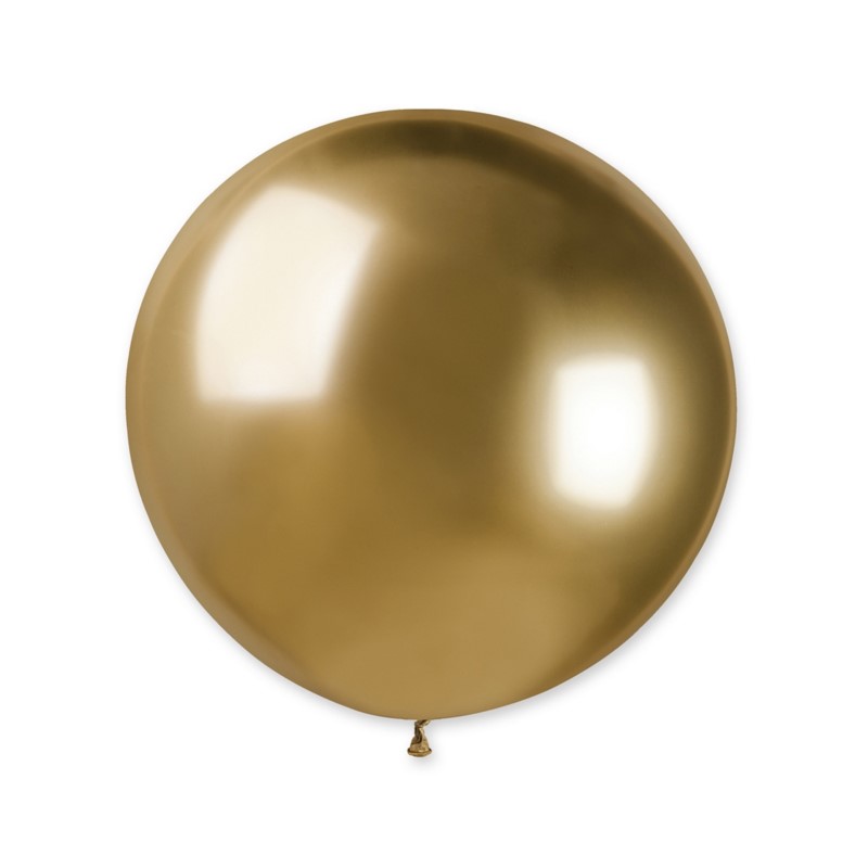 Balon GB30, kula shiny 0,80m złota