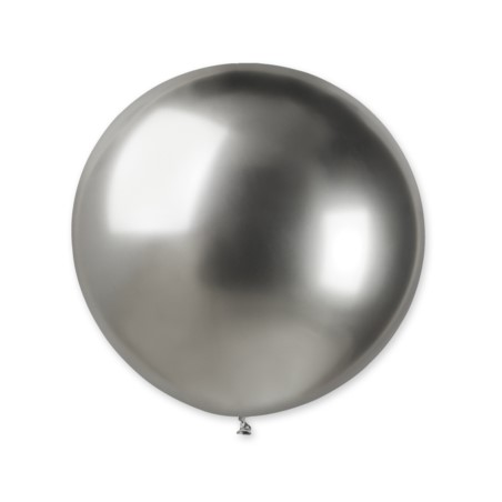 Balon GB30, kula shiny 0,80m srebrna