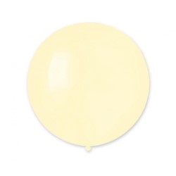 Balony G19 pastel 19" - maślane 103/ 25 szt.