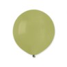 Balony G19 pastel 19" - Olive green / 25 szt.