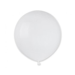 Balony G19 pastel 19" - White  / 25 szt.