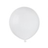 Balony G19 pastel 19" - White  / 25 szt.