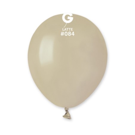 Balon A50 pastel 5" - "Caffe Latte" / 100 szt.