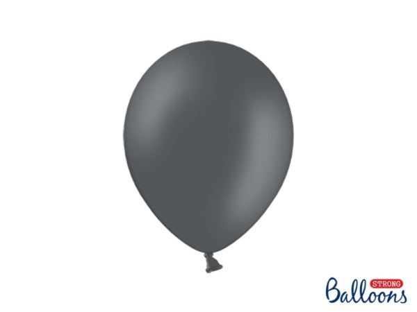 Balony Strong 27cm, Pastel Grey 10 szt.