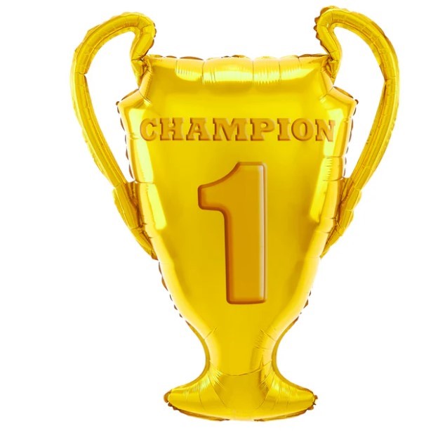 Balon foliowy Puchar Champion 66x83cm