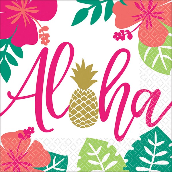 Serwetek Aloha 33 x 33 cm / 16szt.