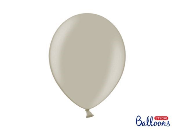 Balony String 30cm, Pastel Warm Grey 10szt.