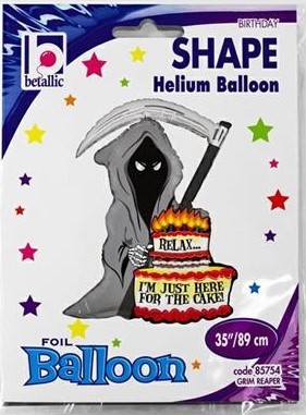 Balon Grabo 35'' Grim Reaper