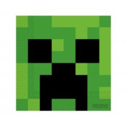 Serwetki papierowe Minecraft, 33x33 cm, 20 szt.