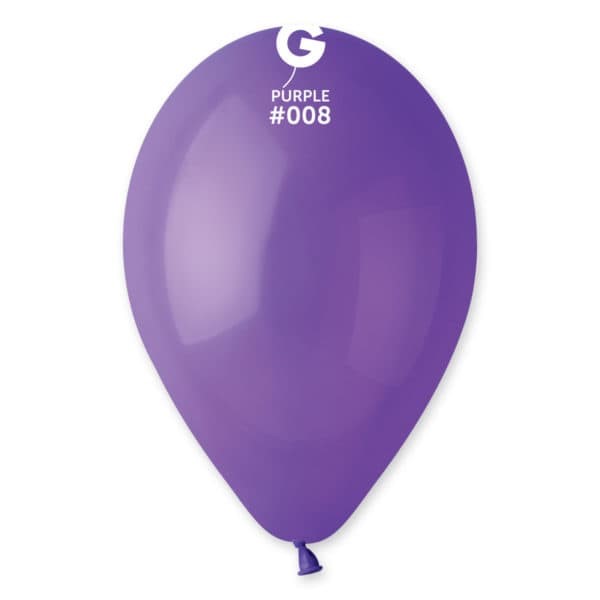 Balon G110 pastel 12" - "fioletowy" / 100 szt.