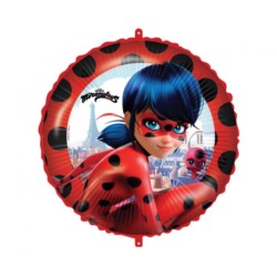 Balon foliowy 18", "Miraculous Ladybug"