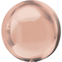 Orbz-kula "Jumbo Rose Gold", balon foliowy, P55 ,b