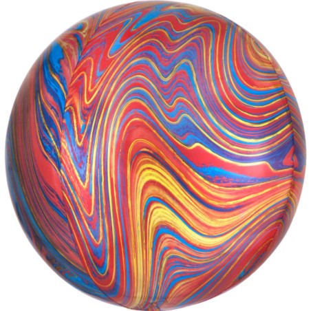 Balon Orbz  Colorful Marble