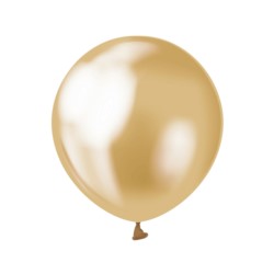 Balony Beauty&Charm, platynowe złote 5"/ 20 szt.