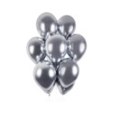 Balony GB120 shiny 13 cali - srebrne/ 50 szt.