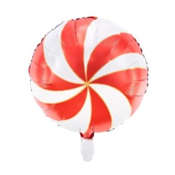 Balon foliowy Cukierek, 45cm, czerwony