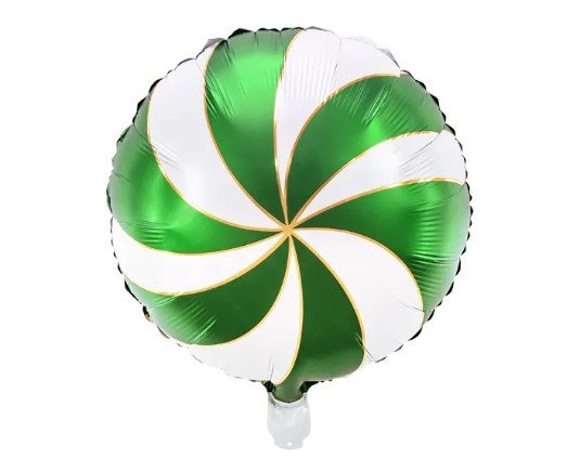 Balon foliowy Cukierek, 45cm, zielony