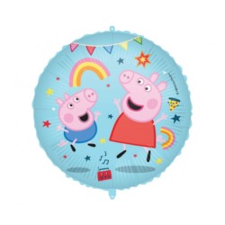 Balon foliowy 18" Świnka Peppa Messy Play