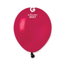 Balon A50 pastel 5" - "bordo" / 100 szt.