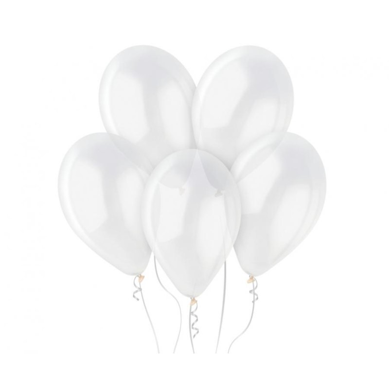 Balony G120 crystal 13" - transparentne 00/ 50 szt