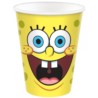 Kubki SpongeBob papier 250 ml / 8szt.