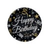 Talerzyki papierowe B&C Happy Birthday  6 szt.