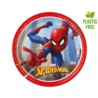 Talerzyki papierowe Spiderman Crime Fighter, 20cm,