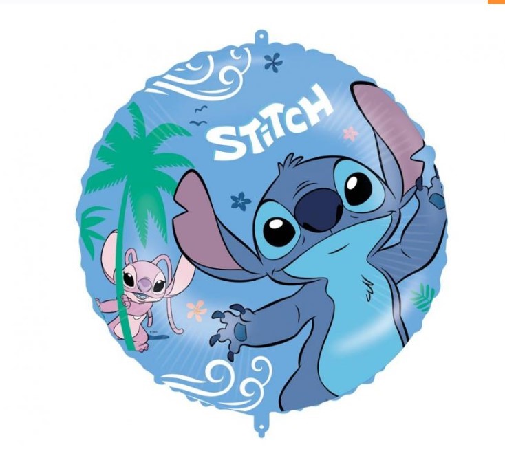 Balon foliowy STITCH & ANGEL DISNEY 46 cm