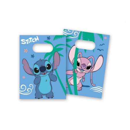 Torebki papierowe Stitch & Angel Disney, 4 szt.