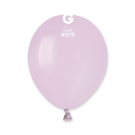 Balon A50 pastel 5" - "liliowy" 100 szt.