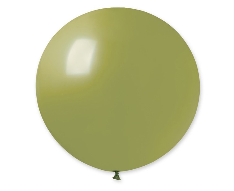 Balon G30 kula 80cm, zielona oliwkowa 1 szt.