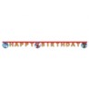 Banner Sonic - Happy Birthday, 200 cm