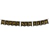 Baner Happy New Year czarny 250 cm